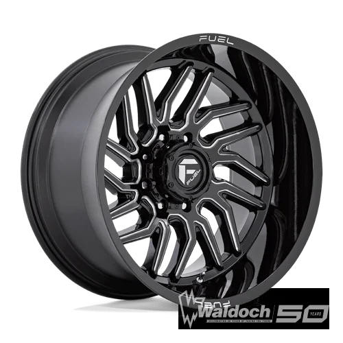 D807 22X12 5X5.0 G-BLK-MILL -44MM