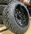 D807 22X12 5X5.0 G-BLK-MILL -44MM