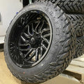 D807 22X12 5X5.0 G-BLK-MILL -44MM