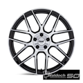 TSW TW002 22X9 5X112 G-BLK-MCH 27MM - TW002BD22905727