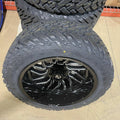 D807 22X12 6X135 G-BLK-MILL -44MM
