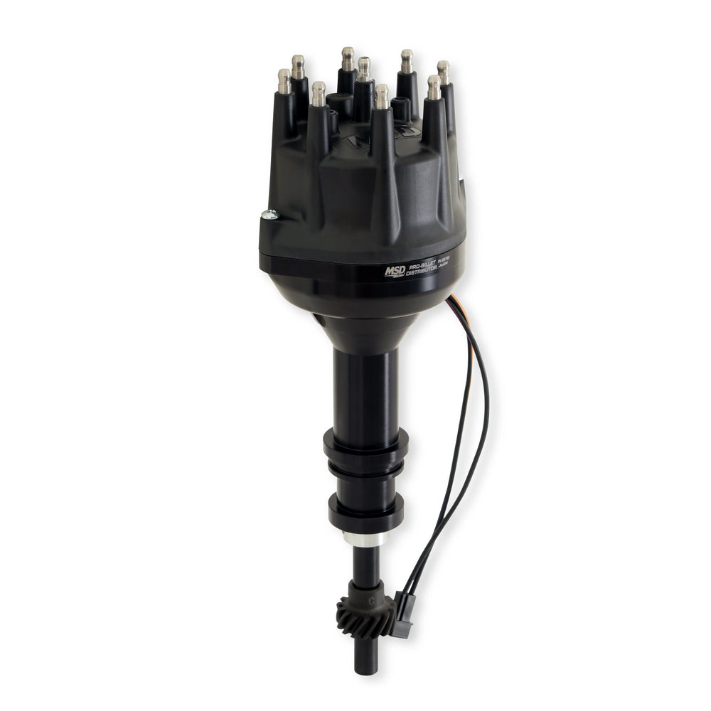 MSD Black Ford 351W Pro-Billet Distributor All The Performance Of Our Pro-Billet Line Now In Black For Your Ford, Chevy Or Chrysler. Must Be Used With MSD 6, 7, Or 8-Series Ignition MSD Ignition