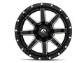 ~(45 lbs. 25X25X13)~ MAVERICK 22x10 6x135.00/6x139.70 GLOSS BLACK MILLED (-24 mm)