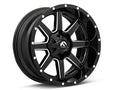 ~(45 lbs. 25X25X13)~ MAVERICK 22x10 6x135.00/6x139.70 GLOSS BLACK MILLED (-24 mm)
