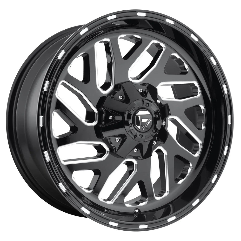 Fuel Wheels black auto part