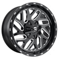 Fuel Wheels black auto part
