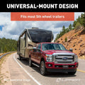 UNIV MOUNT MANUAL LANDING GEAR KIT 6000#(INCL LEGS/FEET/PINS/BRACKETS/CRANK HANDLE & GEARS)