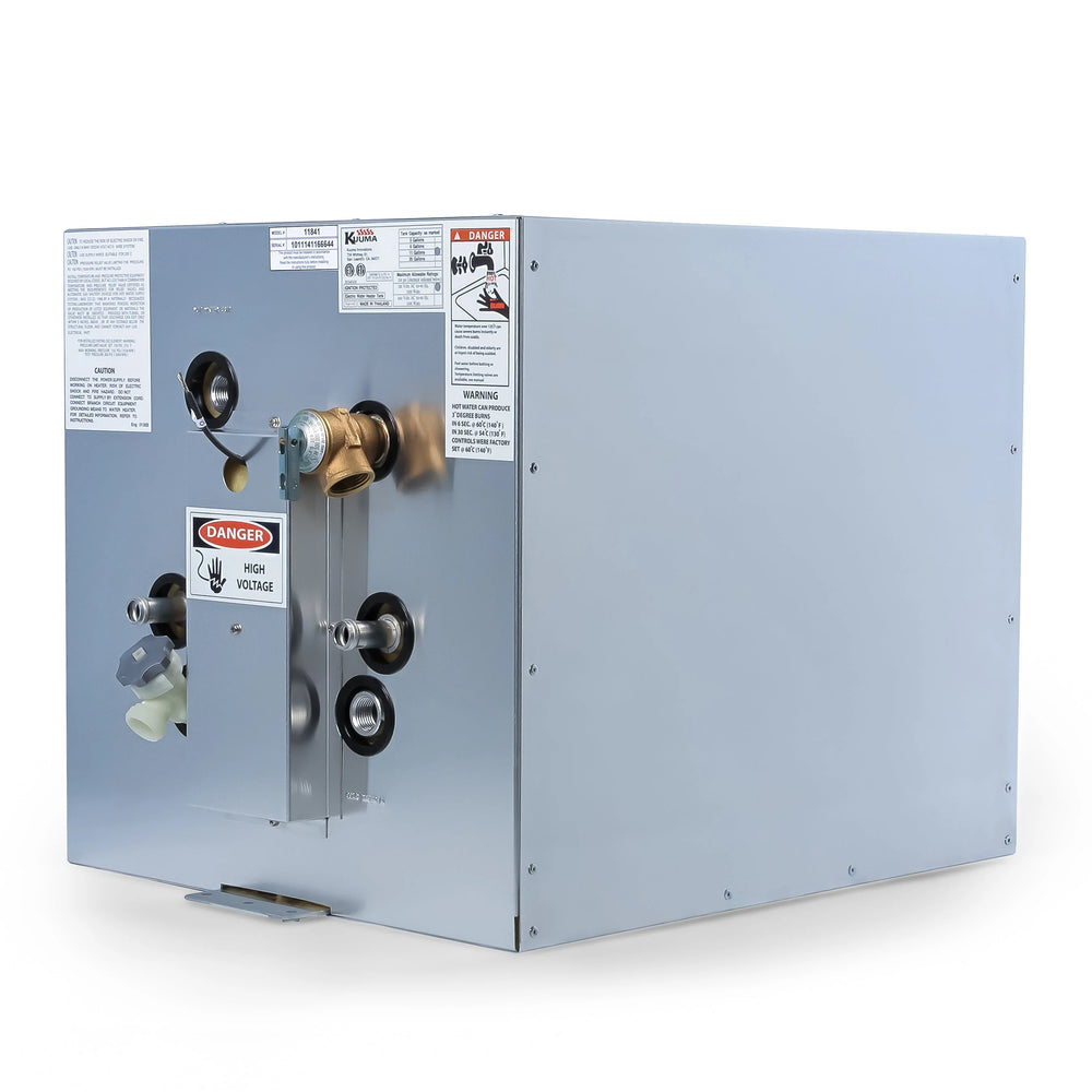 11 GAL ELECTRIC WATER HEATER 120V FRONT HEAT EXCH FR/BACK MOUNT