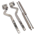 Billet Hood Hinges Polished