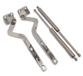 Billet Hood Hinges Polished