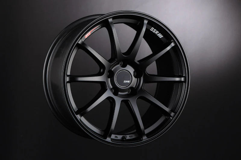 SSR GTV02 18x8.5 40 5x114.3 Flat Black