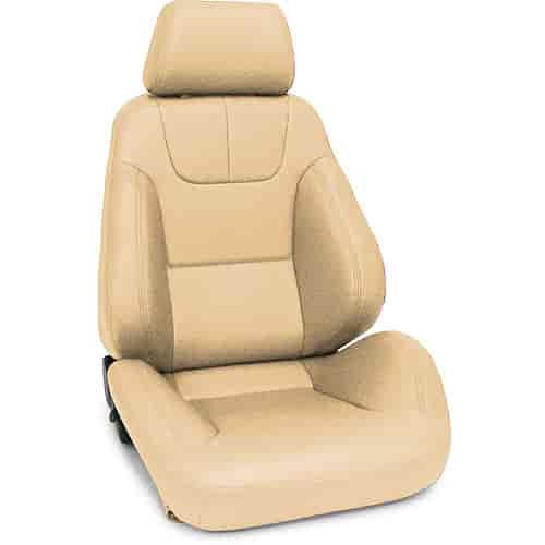 PROCAR SEAT RALLY DLX RECLINER RIGHT BEIGE VINYL