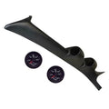 ~(1.3 lbs. 8X6X6)~ 98-02 DODGE CUMMINS EV2 Black Face/Red Pointer/Black Bezel Pyro-Boost-Pillar