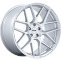TSW TW002 22X9 5X115 G-SLV-MACH 15MM - TW002SD22901515