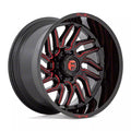 D808 22X12 6X5.5 G-BLK MILL-RT -44M