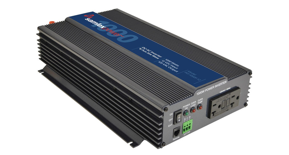 PURE SINE WAVE INVERTER INPUT: 12VDC OUTPUT: 120 VAC 1000 WATTS ETL APPROVED