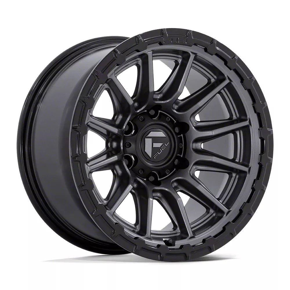 D866 22X10 6X135 M-GNMTL BLK-LP -18MM