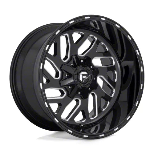 ~(48 lbs. 25X25X13)~ TRITON 22x10 8x170.00 GLOSS BLACK MILLED (-18 mm)