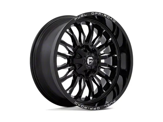 D795 22X10 6X135/5.5 G-BLK-MILL -18MM