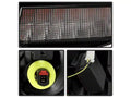0511 TACOMA FULL LED HEADLIGHTS WITH LIGHT BAR DRL BLACK