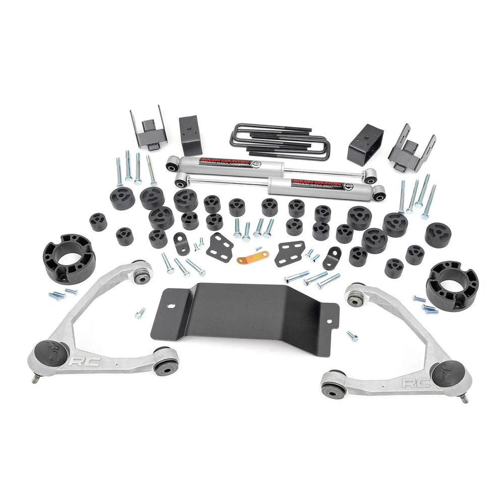 1x 19431A 1x RC701 4.75 Inch Lift Kit Combo Chevy GMC 1500 (07-13)
