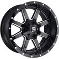 Fuel Wheels black auto part