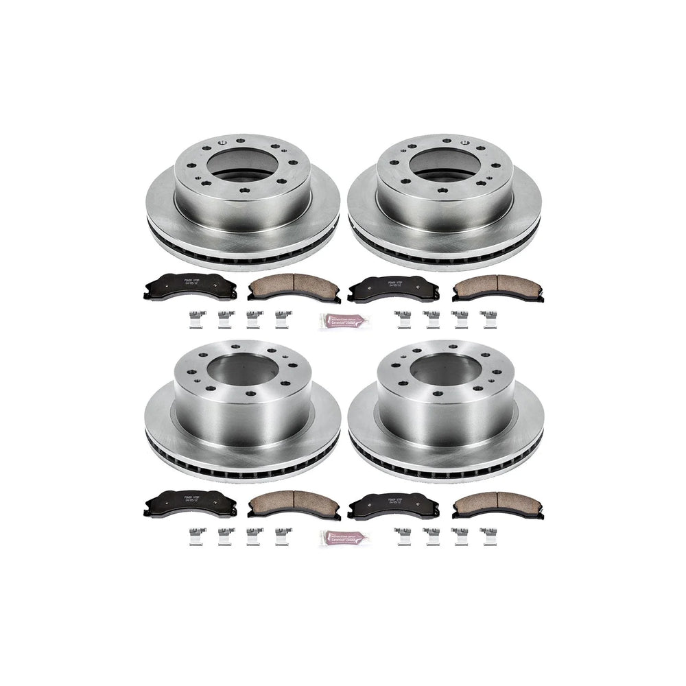 Power Stop 2011 Chevrolet Silverado 2500 HD Front & Rear Autospecialty Brake Kit