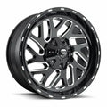 Fuel Wheels black auto part