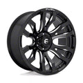 ~(54 lbs. 25X25X13)~ BLITZ 22x10 8x170.00 GLOSS BLACK MILLED (-18 mm)