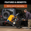 50" X 30-1/2" ALUMINUM HITCH CARGO