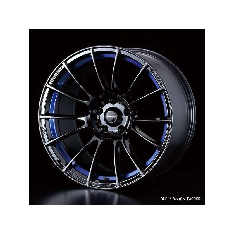 WedsSport SA-72R 18 X 9.5 45 5-114.3 BLC-II (Blue Light Chrome II)