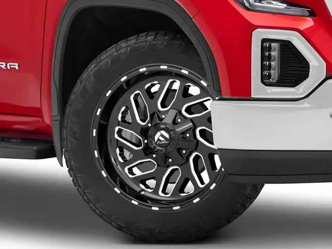 ~(48 lbs. 25X25X13)~ TRITON 22x10 6x135.00/6x139.70 GLOSS BLACK MILLED (-19 mm)