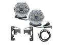 Nacho Lighting Jeep JL/JTNacho SAE Only White Plug N Play Fog Light Kit (3pc Bumper Kit)