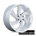 U134 22X9 6X5.5 SLV-BRS-MIL-DCL 25M