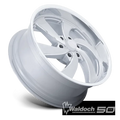 U134 22X9 6X5.5 SLV-BRS-MIL-DCL 25M