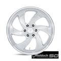 U134 22X9 6X5.5 SLV-BRS-MIL-DCL 25M