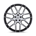 TSW TW002 22X9 5X4.5 G-BLK-MCH 38MM - TW002BD22901238