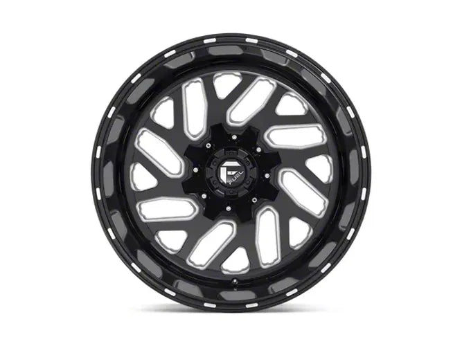 ~(48 lbs. 25X25X13)~ TRITON 22x10 5x139.70/5x150.00 GLOSS BLACK MILLED (-18 mm)