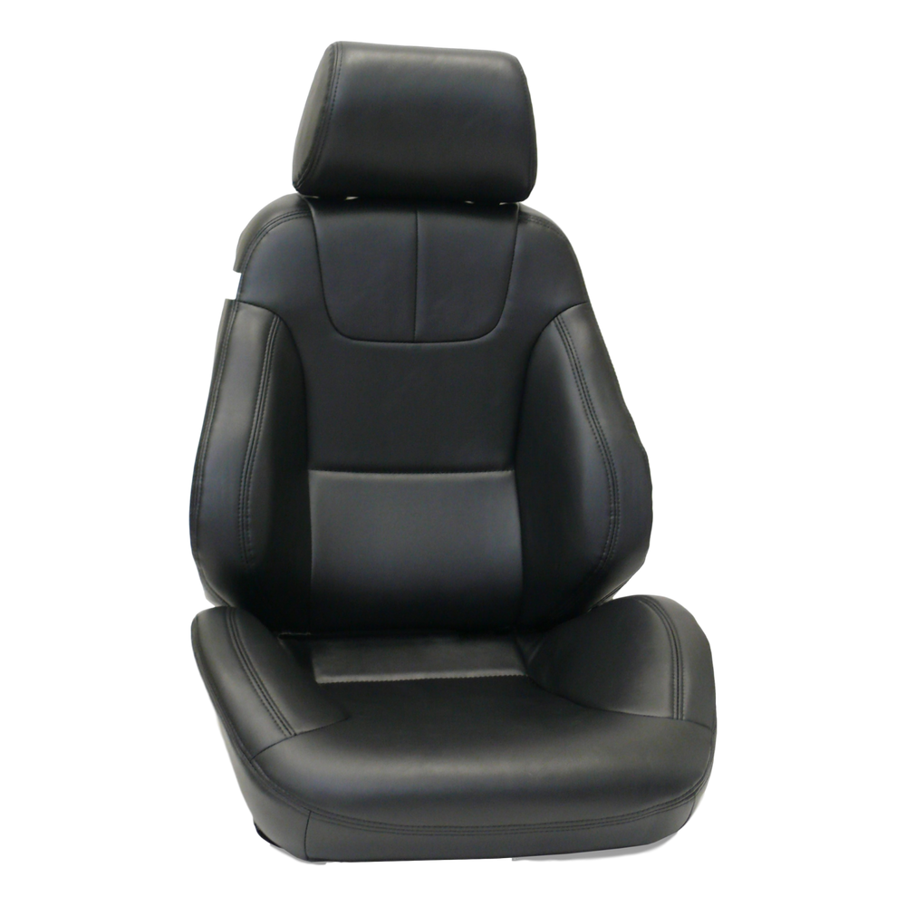PROCAR SEAT RALLY DLX RECLINER RIGHT BLACK VINYL