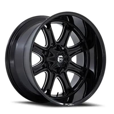 D853 22X9 5X5.5/150 G-BLK MILL 1MM