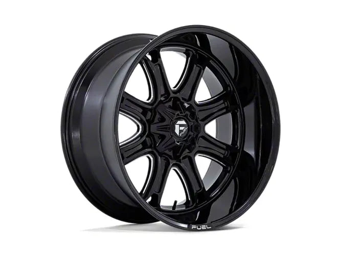 D853 22X9 5X5/5.5 G-BLK MILL 1MM