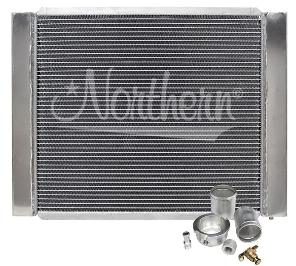 CUSTOM RADIATOR KIT 3 ROW 26 X 19 ALL ALUMINUM