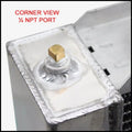 CUSTOM RADIATOR KIT 3 ROW 26 X 19 ALL ALUMINUM