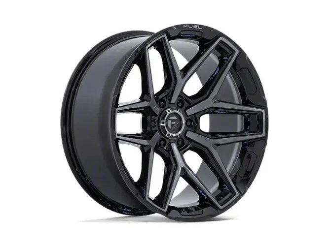 D854 22X9.5 6X135 G-BLK GTCC 20MM
