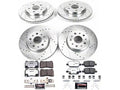 Power Stop 16-19 Chevrolet Camaro Front & Rear Z26 Street Warrior Brake Kit