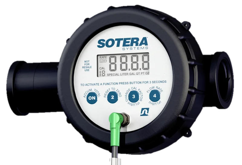 220 GPM AIR SENSING DIGITAL METER 1IN NPT THREAD