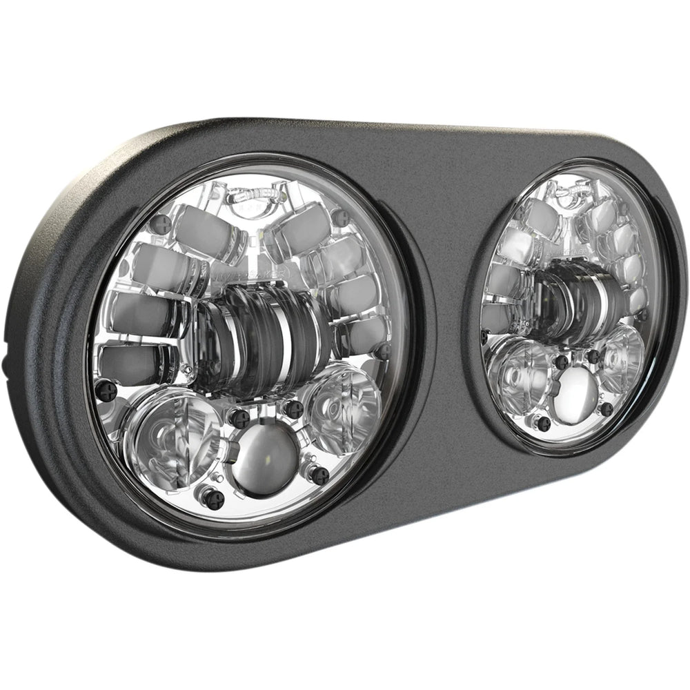 8692A2 MODEL 12V DOT/ECE LED HIGH AND LOW BEAM ADAPTIVE HEADLIGHT W/CHROME INNER BEZEL