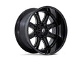 D853 22X9 8X6.5 G-BLK MILL 1MM