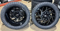 D741 22X8.25 8X200 GL-BLK-MIL -227M