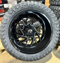 D741 22X8.25 8X200 GL-BLK-MIL -227M
